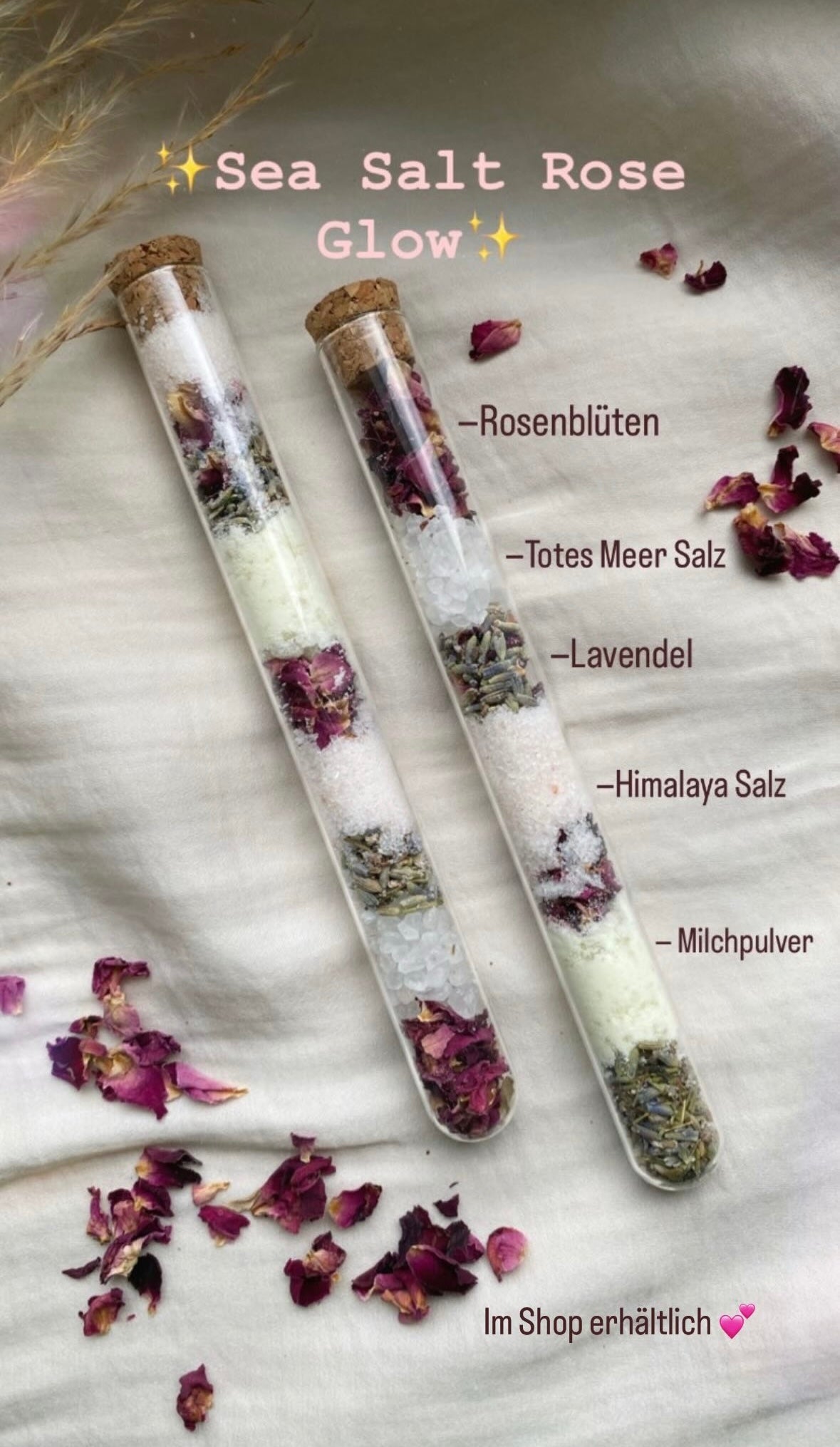 Badesalz mit ätherischen Ölen