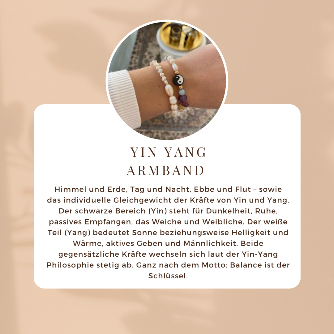 Balance Yin Yang Armband